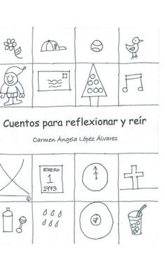 a book with pictures of different things in spanish and english on the cover, which includes symbols