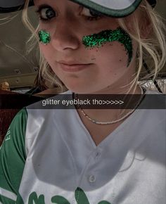 How To Do Glitter Eye Black Softball, Eyeblack Designs Football, Glitter Eye Black Softball, Glitter Eyeblack Softball