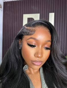 Natural Beat, Birthday Makeup Looks, Face Beat Makeup, Makeup Black Women, Soft Makeup Looks, Pretty Makeup Looks, Makeup For Black Skin, Brown Skin Makeup, Soft Glam Makeup