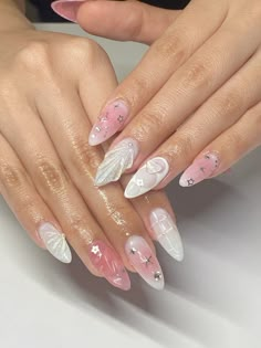 Pink Nail Inspo, Time Nails, Uñas Aesthetic, Korean Nail, Witchy Nails, Korean Nails, Pink Nail, Nails Inspo