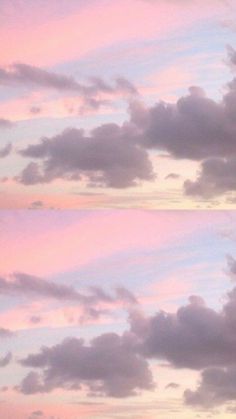 two planes flying in the sky at sunset or dawn with clouds and pink hues