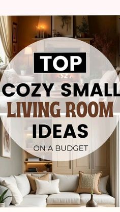 the top cozy small living room ideas on a budget