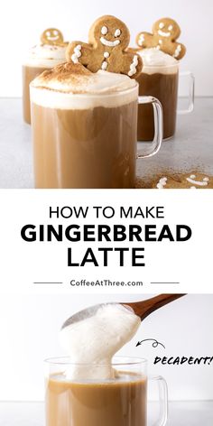 how to make gingerbread latte