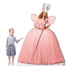 Life-size cardboard standup of Glinda the Good Witch - 75 yr Anniversary OZ. This standup is printed on cardboard, and comes with an easel that can easily be assembled for parties, photo opportunities etc. Advanced Graphics | Advanced Graphics Glinda the Good Witch - 75 yr Anniversary OZ Cardboard Stand-Up 72.0 H x 55.0 W x 10.0 D | 6' H X 4' 7" W X 10" D | Wayfair Wicked Witch Melting, Scarecrow Wizard Of Oz, Winged Monkeys, Cardboard Stand, Cardboard Standup, Life Size Cutouts, Glinda The Good, Cowardly Lion, Glinda The Good Witch