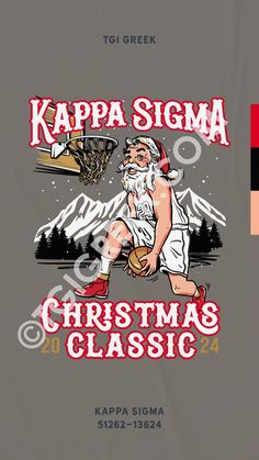 a t - shirt with the words kapaa sigma christmas classic on it