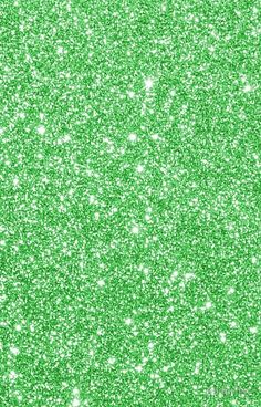 green glitter textured background with lots of white dots on the top and bottom half