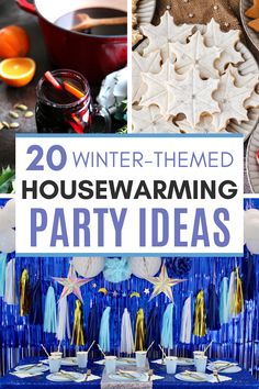 Celebrate your new home with a winter housewarming party! Find inspiration for festive decorations, cozy themes, and warm food and drink ideas that are perfect for the colder months.