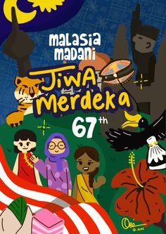 the poster for malaysia's first festival, tiwa merroka 6 th