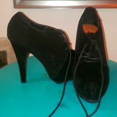 Super Cute, Closed Toe Black Velvet Heels. Never Worn, They Are Too Small For Me Black Velvet Heels, Dollhouse Shoes, Velvet Heels, Black Heels, Black Velvet, Bootie Boots, Doll House, Ankle Boots, Super Cute