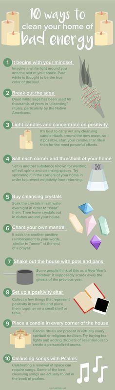 How To Clear Your Home of Bad Energy|Pinterest: @theculturetrip Energy Motivation, Bad Energy, Life Wisdom, Spiritual Meditation, Lulu Guinness, Soul Art