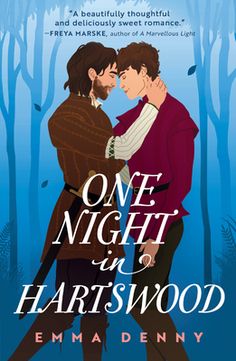 one night in hartswood book cover with an image of two people hugging each other