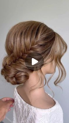 How To Do Updos For Medium Length Hair, Maid Of Honor Hairstyles Medium, Updo Video Tutorial, Up Hair Dos, Wedding Updo Tutorial, Bridal Hairstylist, Wedding Hair Half, Prom Season, Hairstyles Videos