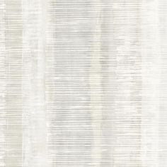 a white and grey striped wallpaper with vertical stripes