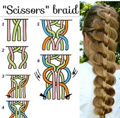 Hairstyle Examples, Simple Hairstyle, Hairstyle Tutorials, Beautiful Braided Hair, Hair Treatments, Hair Stylies, Hair Up Styles, Hairdo For Long Hair