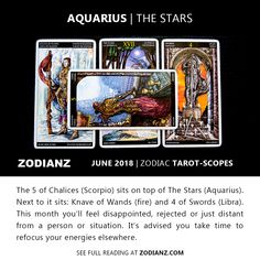 zodiacs tarot - scapes are featured in this ad