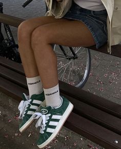 Chique Outfit, Look Adidas, Green Adidas