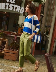 Tapered Chino Pants - Mayfly | Boden US Amsterdam Outfit, Tapered Chinos, Mayfly, Tunic Leggings, Weekend Dresses, Boden Uk, Cotton Chinos, Chino Trousers, Chino Pants