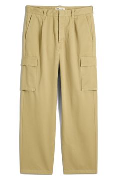 Roomy patch pockets lend utilitarian allure to these cargo pants crafted from breathable cotton. 100% cotton Machine wash, tumble dry Imported Cotton Cargo Pants, Bottoms Pants, Cargo Pants, Madewell, Ash, Top Brands, Nordstrom, Luxury Fashion, Pants