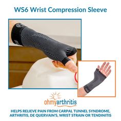 Did you know that September is Pain Awareness Month? Don't let arthritis, carpal tunnel, de Quervain's or other wrist injuries hold you back! The WS6 Wrist Compression Sleeve can help by boosting your circulation to reduce swelling and inflammation so you can take part in your favorite activities, with less pain. Get back to the things you love - shop now: Reduce Swelling, Compression Sleeves, Hold You