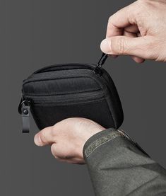 Neatly organize your essentials with this versatile pouch. This small soft-shell pouch is the perfect storage solution for electronics, torches, tools, or anything else you may need on your next adventure. The interior features 6 internal pockets designed to hold all of those smaller items and an external pocket for coins, SD cards, etc., to keep you organized. Speaking Quotes, Wallet Tool, Edc Bag, Tech Pouch, Tech Gear, Small Notebook, Sailing Outfit, Post Production, Dopp Kit