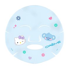 the hello kitty face plate has an animal on it