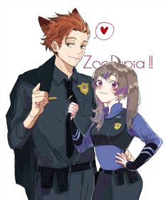 two people in uniform standing next to each other with the words zoobaa on them