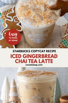 starbucks iced gingerbread chai latte recipe