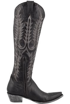 We Carry the Best Handmade Boots and Luxury Western Wear. Shop Old Gringo Women's Goat Mayra Black Cowgirl Boots. Tall Cowgirl Boots, Black Cowgirl Boots, Leather Cowgirl Boots, Handmade Boot, Leather Western Boots, Western Boots Women, Black 13, Leather Cowboy Boots, Cowboy Boots Women