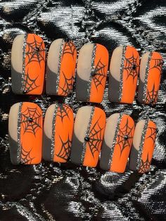 Saved Nails, Ongles Halloween, Flexible Ruler, Uñas Ideas, Vowel Renewal, Cartoon Nails, Holloween Nails, Halloween Acrylic Nails, Perfect Manicure