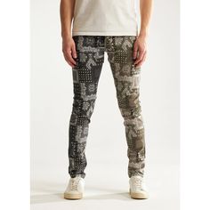 * Embellish Nyc Men's Jean * All Over Paisley Print * Skinny Fit * Stretch Fabric * 97% Cotton, 3% Spandex * 32" Inseam * Mpn Embsp122-122 * Msrp $145 Casual Paisley Print Bottoms For Fall, Fitted Paisley Print Bottoms For Fall, Urban Outfitters Men, Abercrombie And Fitch Jeans, Levi’s Jeans, Embellished Jeans, Black Denim Jeans, Distressed Denim Jeans, American Eagle Jeans