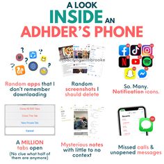 📲What's inside your phone?  Download our FREE ADHD User Manual and fill your toolbox with proven strategies for ADHD brains  https://bit.ly/CWBUserManual  #adhd #adhdcoach #adhdadult #adhdtips #adhdexplained #endthestigma Mental Health Therapy, Psychiatry, Mental Health Awareness