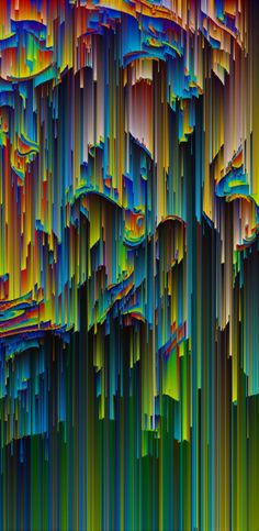 an abstract background with multicolored lines and shapes in the form of waves or rectangles