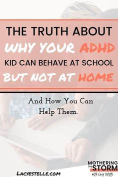 the truth about why your kid can be at school but not at home and how you can help them