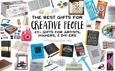 the best gifts for creative people 25 gifts for artists, makers, and diy - ers