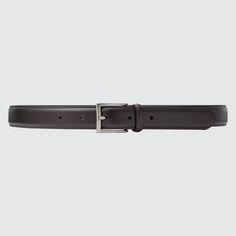 Italian Leather Stitched Belt Elegant Texture, Stitch Work, Clothes Shopping, Styling Ideas, Formal Wear, Italian Leather, Uniqlo, Sleek Design, Shopping Outfit