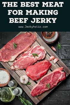 the best meat for making beef jerry