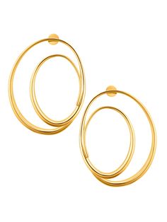 Contemporary elegance and simplicity in one design, these hoops are handcrafted in bronze with a choice of 22k gold or a silver finish, and are sure to become your go to hoops for any occasion. Winter Flowers, Star Studs, Earrings Collection, 22k Gold, One Design, Rhodium Plated, Geometric Shapes, Ear Cuff, Silver Plated