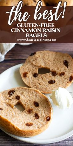 the best gluten free cinnamon raisin bagels