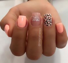 New Nail Designs 2024 Summer, Nail Designs Leopard Print, Nail Designs Leopard, Nails Long Square, Cheetah Nail Designs, Gel Toe Nails, Cheetah Nails, Leopard Print Nails, Cute Nail Art Designs