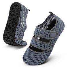 PRICES MAY VARY. Quick-Dry Breathable Upper: The water shoes women men with the upper of breathable honeycomb mesh and soft mesh fabric, good drainage capacity, quick drying and comfortable to wear when your playing in the beach or any outdoor water sports. Non-Slip Sole: The Water shoes for women men are made of high elastic rubber material that is Flexible, soft and hard wearing. The sole non-slip bump texture design can provide great protection while you are walking on the beach or pool or ex Minimalist Sandals, Yoga Shoes, Beach Walking, Pool Shoes, Water Shoes Women, Sandals Slippers, Kids Luggage, Yoga Flow, Beach Walk