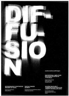 an advertisement with the words'puf fu sio n'written in white on black