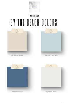 the best by the beach colors for your home or office, from top to bottom