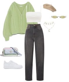 Causual Outfits, 가을 패션, Teenage Fashion Outfits, Teen Fashion Outfits, Looks Vintage, Retro Outfits