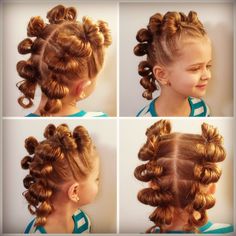 Puffy Braid, Bubble Hair, Flexi Rods, Picture Tutorial, Get Crazy, Easy Braids, Kids Hair, Girl Hair