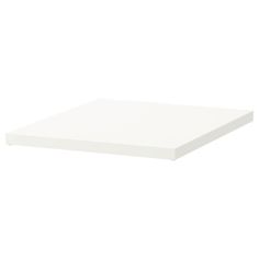 a white square table top on a white background