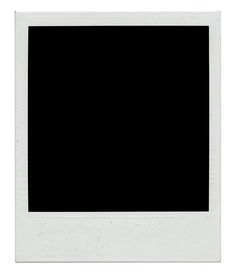 an empty white photo frame on a white background