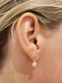 This is a beautiful diamond design earrings. It is set in real solid 14Kt Gold. You can choose if you want 14Kt White Gold, 14Kt Yellow Gold or 14Kt Rose Gold. This is the perfect gift for mom, wife, fiancee, girlfriend, valentine, daughter, family or friend. It is a special gift for mother's day, valentine's day, wedding, anniversary, birthday, Christmas, Easter, New Year's and any holiday. Setting Size: 6.10mm (0.240 inches) 0.42 Ct Total Diamond Weight Clarity: I2 Color: G-H Metal Weight: 0.7 Hypoallergenic Diamond Earrings, Diamond Drop Earrings With Single Diamond For Anniversary, Single Diamond Drop Earrings For Anniversary, Drop Diamond Earrings As A Gift, Diamond Cut Drop Earrings As A Gift, Diamond Drop Earrings As Gift, Teardrop Earrings With Single Diamond For Anniversary, Dangle Earrings With Single Diamond For Anniversary, Anniversary Dangle Earrings With Single Diamond