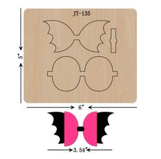 an image of a wooden cutting board with the cut outs and measurements for each piece