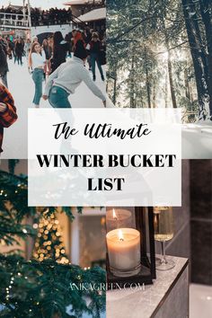 the ultimate winter bucket list is here