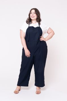 The Beckett Overalls Sewing Pattern, by Seamwork Jeans Button, Fusible Interfacing, Sewing Thread, Lining Fabric, Tapered Legs, Needle And Thread, Linen Blend, Overalls, Sewing Patterns